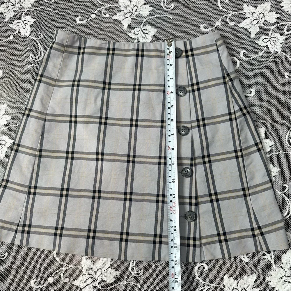 Aritzia Sunday Best Yuri Plaid Mini Skirt Sz 0 - Picture 8 of 11